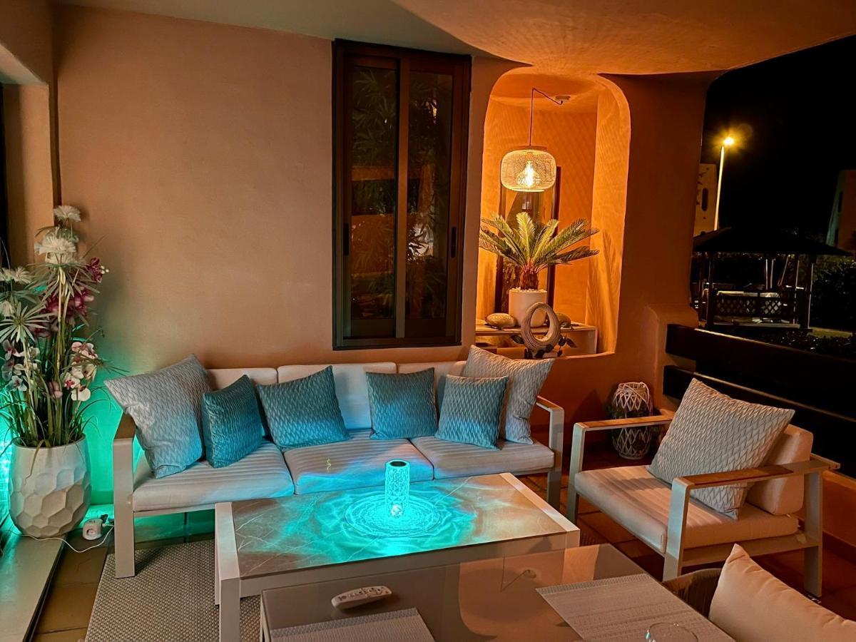 Casares Beach Golf Apartment With Private Garden Direct Pool Access Exterior foto