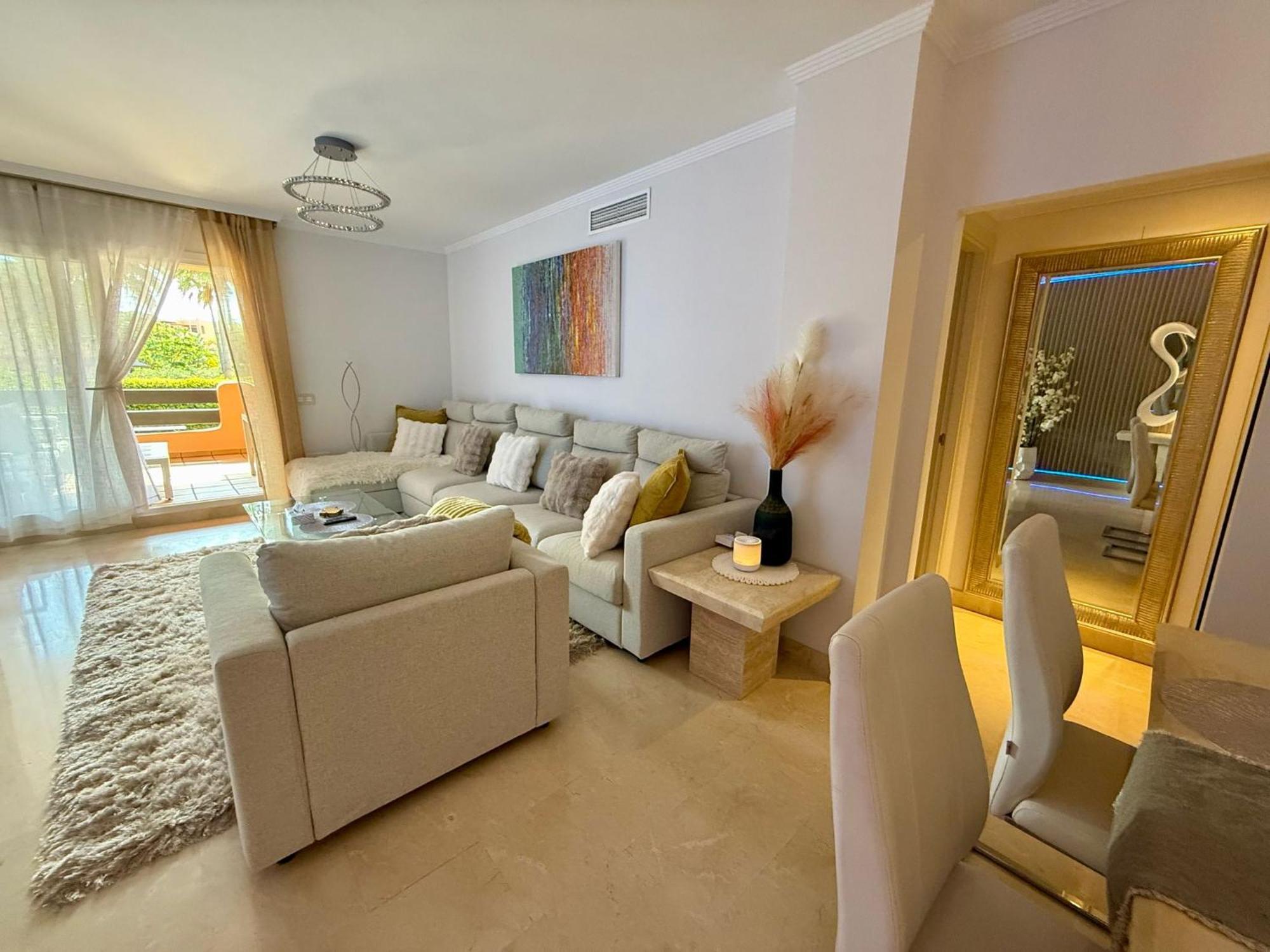 Casares Beach Golf Apartment With Private Garden Direct Pool Access Exterior foto