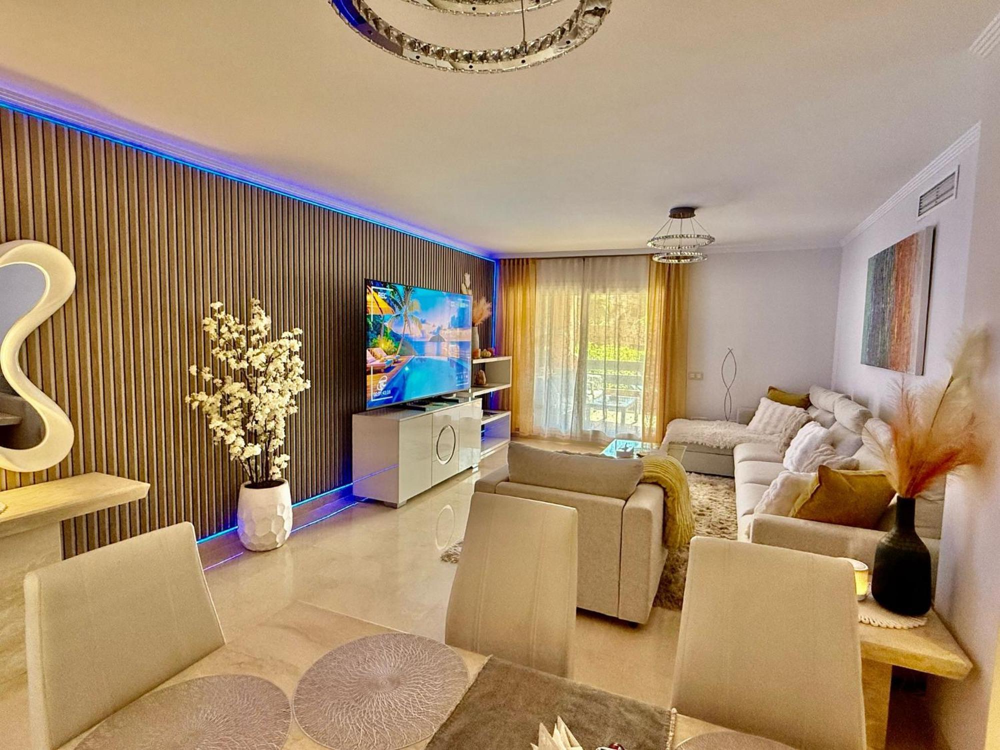 Casares Beach Golf Apartment With Private Garden Direct Pool Access Exterior foto